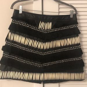 NastyGal 100% Genuine Leather Skirt